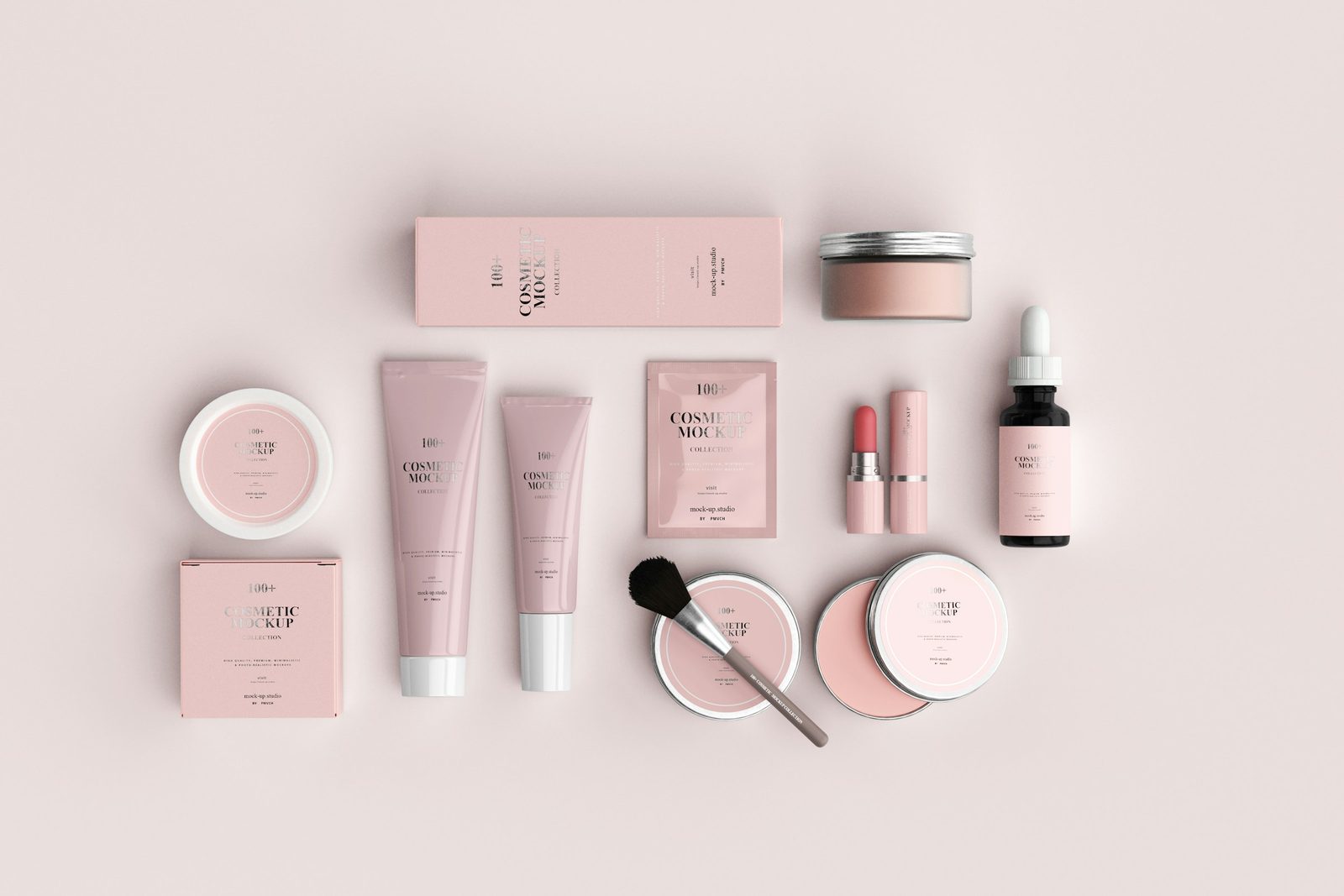 Skincare and cosmetics products in a fulfillment setting