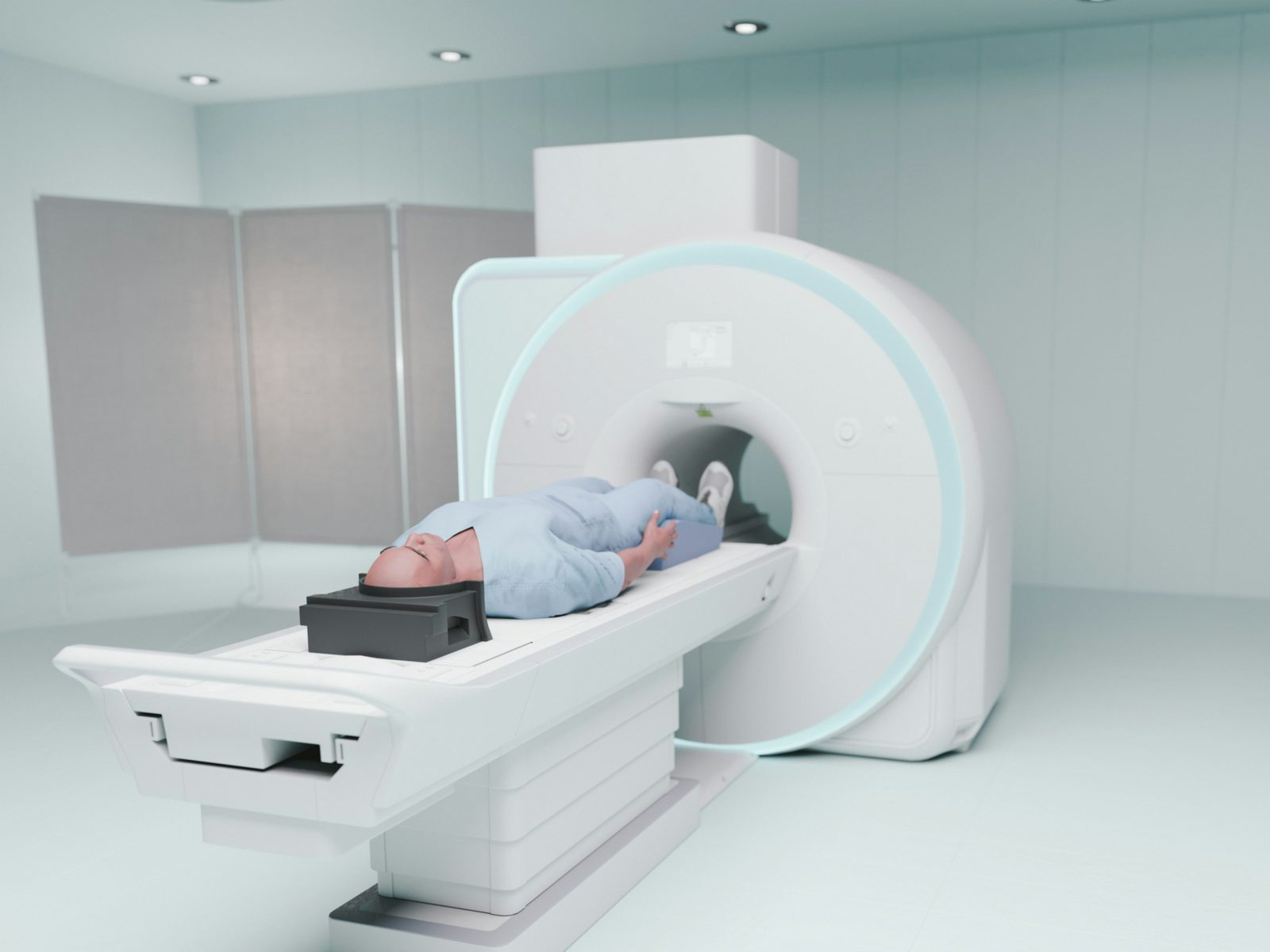 Medical imaging equipment in a diagnostic center