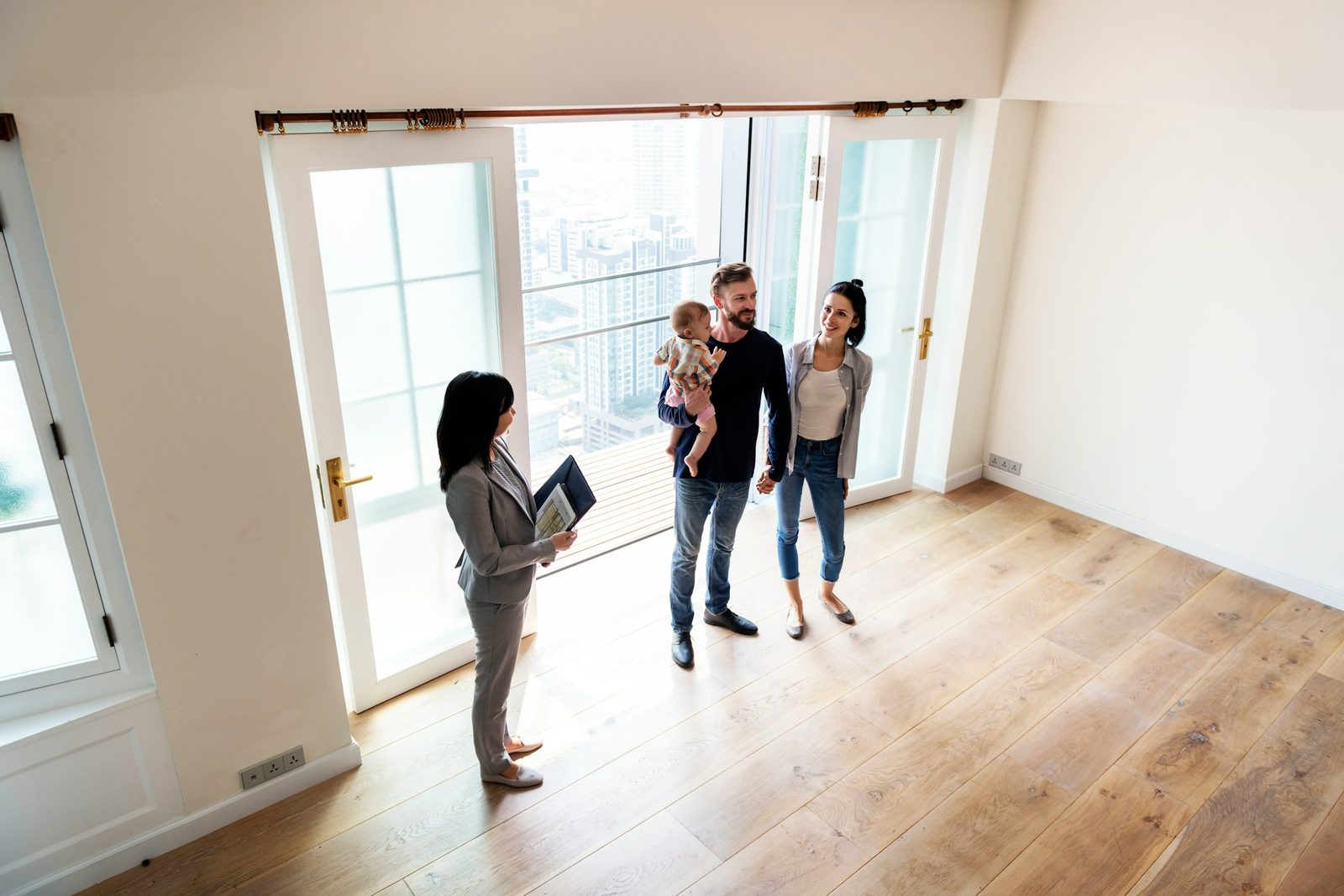 Property management software with building imagery
